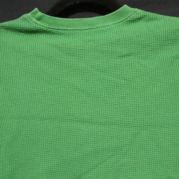 CHILDREN'S PLACE | medium 7/8 | Green Waffle Knit Long Sleeve Graphic Shirt - Picture 12 of 16